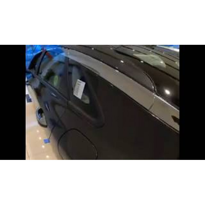 дефлекторы окон auto clover для kia k5 2020 - г.в. (комплект из 6 шт.) chrome.  N4