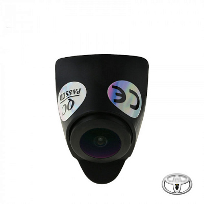 камера переднего вида в эмблему для автомобилей toyota (light version)