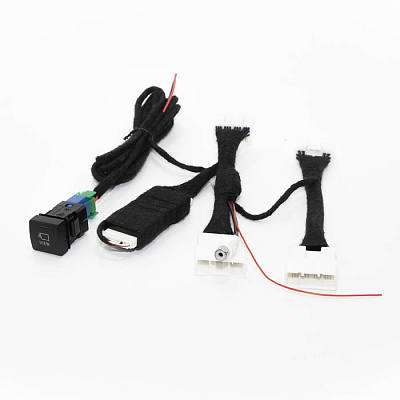 адаптер камеры переднего вида inventcar для toyota camry xv70 / xv75 от 2018 г.в.