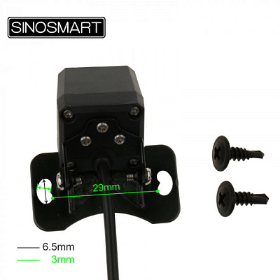 универсальная камера заднего вида sinosmart 216-6 (кабель 6м).  N3